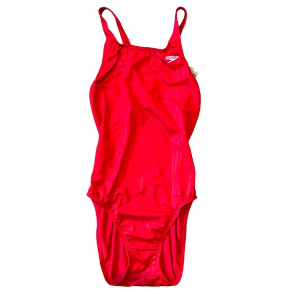 Speedo Swim Speedo Aquablade Recordbreaker Tech Suit Swimsuit Usa Red Womens Size 44 Poshmark